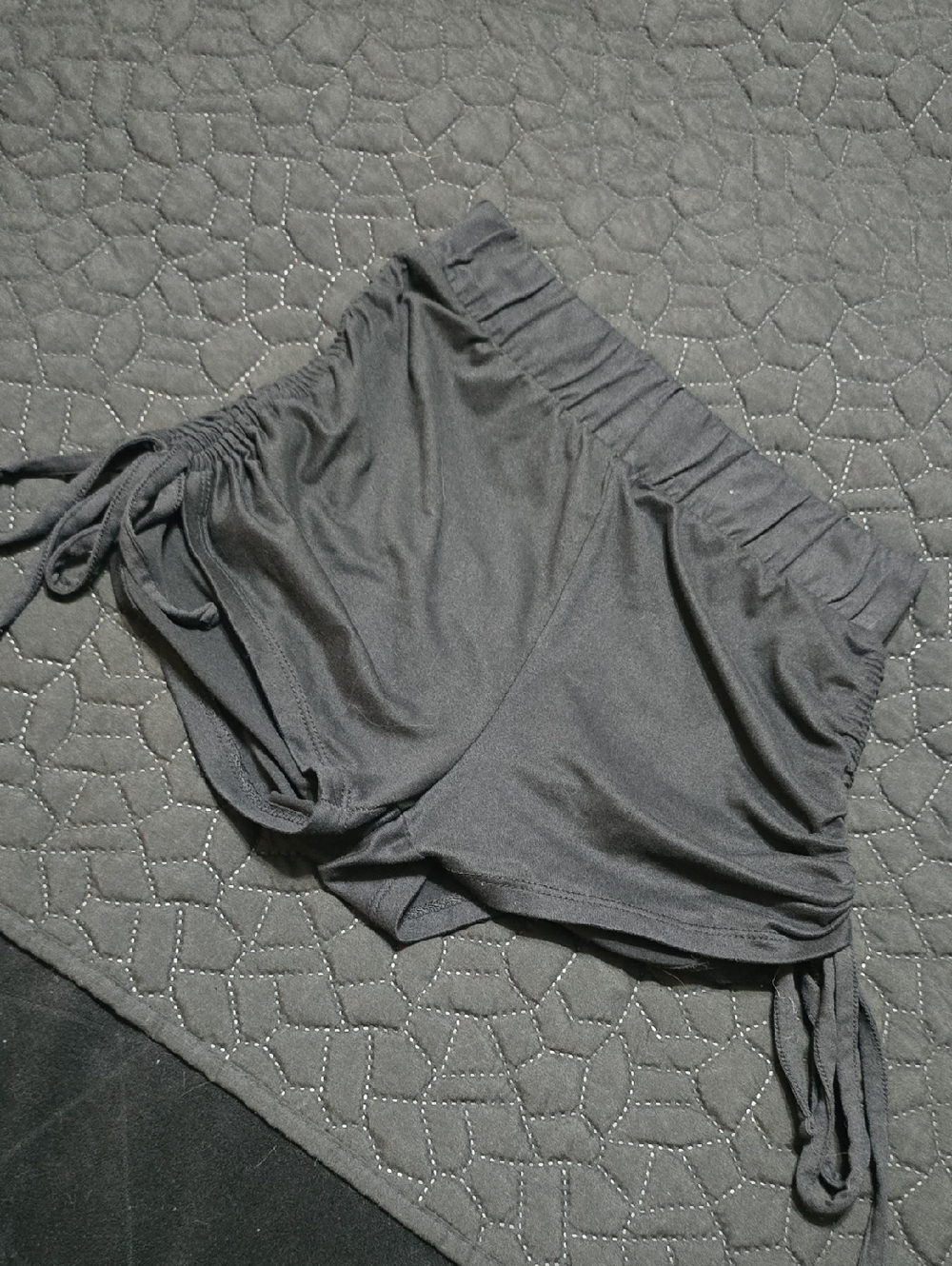 Ardene Black Drawstring Lounge Shorts